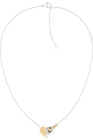Tommy Hilfiger Damen Kette mit Anhänger, Edelstahl