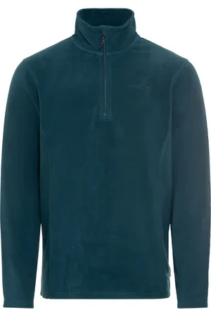 Moorhead Fleeceshirt "Joel", Stehkragen, Logo-Stickerei, für Herren, , 52