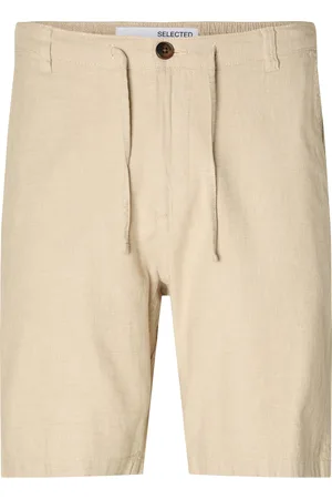 SELECTED Bermuda-Stoffhose, Regular Fit, Mid Waist, für Herren, , XL