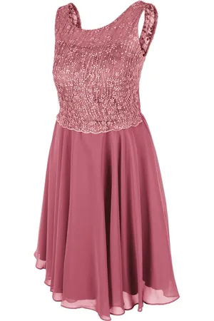 G.O.L. ® Cocktailkleid, Chiffon, 3/4-lang, U-Ausschnitt, für Kinder, , 164