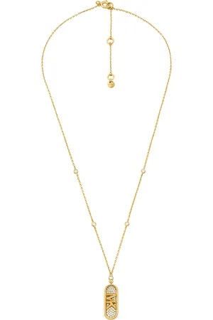 Michael Kors Damen Kette mit Anhänger, 925er Silber
