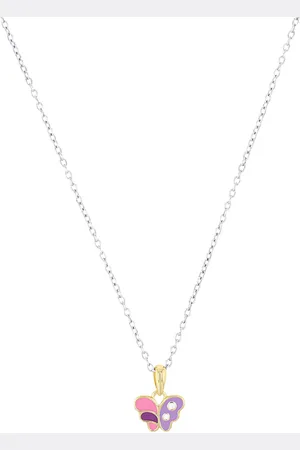 Prinzessin Lillifee Kinder Kette mit Anhänger, 925er Sterling Silber