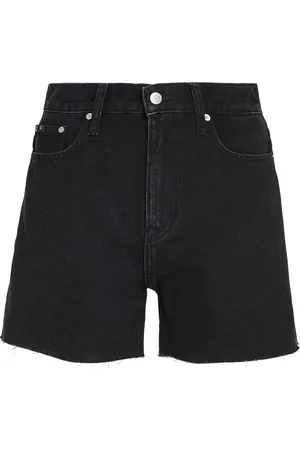 Calvin Klein Jeansshorts, Baumwolle, Taschennieten, für Damen, , 28