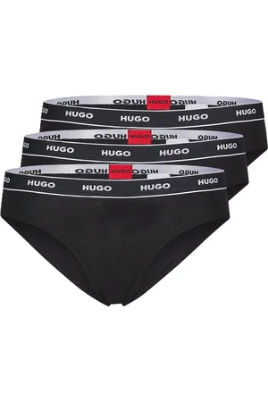 HUGO BOSS Stripe Slip, 3er-Pack, Logo-Bund, für Damen, , XS