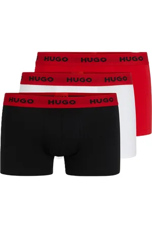 HUGO BOSS Pants kurz, 3er-Pack, Logo-Bund, für Herren, , M