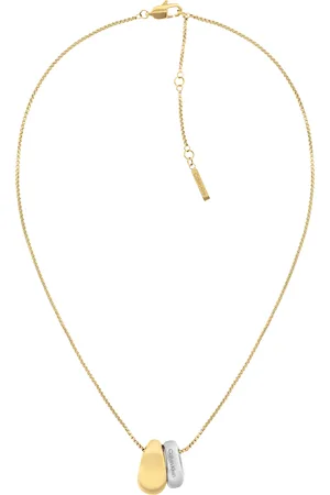 Calvin Klein Damen Kette mit Anhänger, Edelstahl