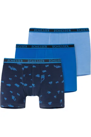 Schiesser 95/5 Pants, 3er-Pack, Logo-Bund, für Kinder, , 104