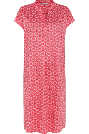 Adagio Shirtkleid, Split-Neck, für Damen, , 38
