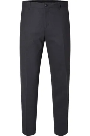 SELECTED Anzughose, Slim-Fit, Bügelfalte, für Herren, , 48