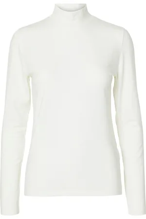 SELECTED Langarmshirt, Rollkragen, für Damen, , XS
