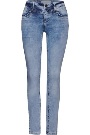 Street one Jeanshose, 7/8-Länge, Slim Fit, für Damen, , 28/30
