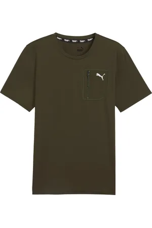 PUMA ® Flex T-Shirt, Rundhals, Logo-Print, für Herren, , S