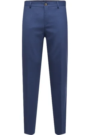 SELECTED Anzughose, Slim-Fit, Bügelfalte, für Herren, , 50