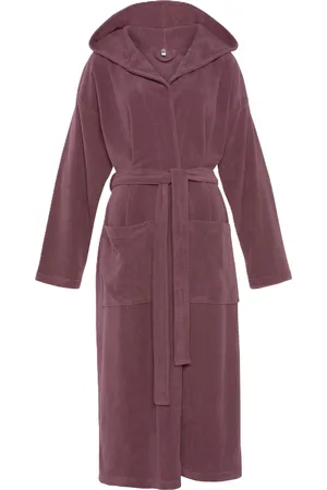 VIVANCE DREAMS Bademantel Basic Bademantel, Kapuze, für Damen, , S
