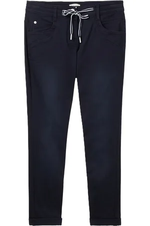TOM TAILOR Stoffhose, Tunnelzug, Five-Pocket, für Damen, , 36/28