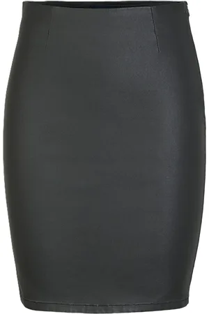 Pieces® Bleistiftrock "Paro", High Waist, für Damen, , M