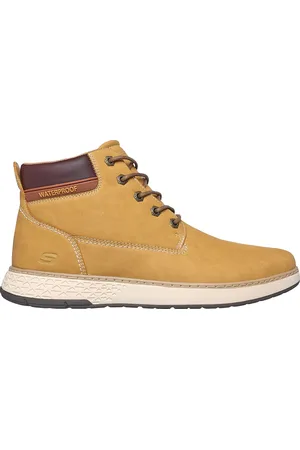 Skechers ® Schnürstiefeletten, Ziernähte, wasserabweisend, für Herren, , 41