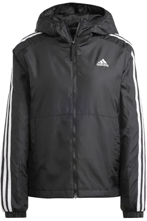 adidas Isolationsjacke, Kapuze, Eingrifftaschen, für Damen, , L