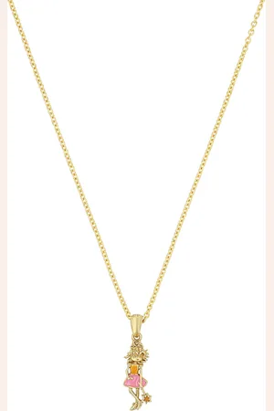 Prinzessin Lillifee Kinder Kette mit Anhänger, 925er Silber