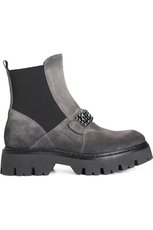 CAFèNOIR ® Chelsea Boots, Zierriemen, Leder, für Damen, , 37