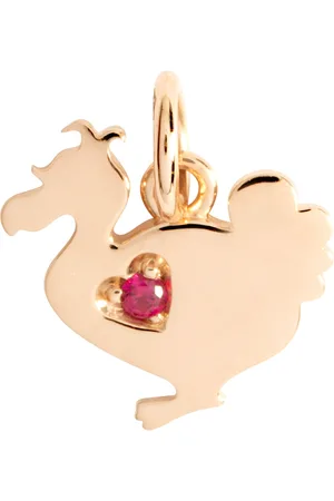 Dodo Charm„Lady “, 375er Roségold mit 1 Rubin