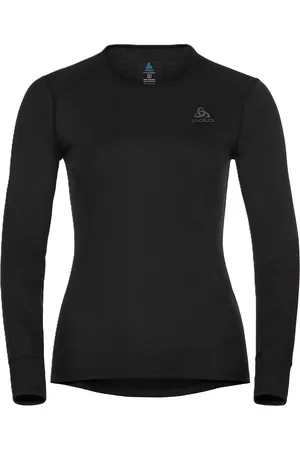 Odlo Active Warm Langarmshirt, atmungsaktiv, Logo-Brustprint, für Damen, , XS