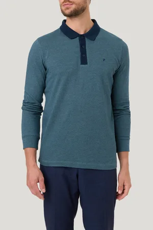 Pierre Cardin Poloshirt, Langarm, für Herren, , M