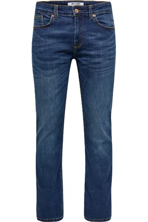 Only & Sons Jeanshose, Used-Waschung, Five Pocket, für Herren, , 29/32