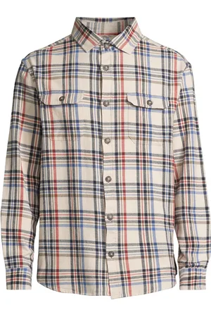 Dunmore Overshirt, Langarm, Kent-Kragen, für Herren, , 43/44
