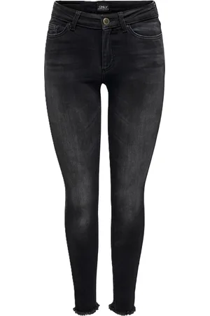 ONLY ® Jeans, Skinny Fit, 5-Pocket, offene Saumkante, für Damen, , S/30