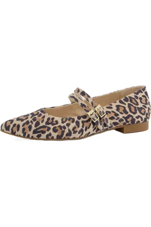 Paul Green Riemchen-Ballerinas, Leder, Animal-Design, für Damen, , 40,5