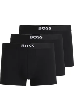 HUGO BOSS ONE Trunk, 3er Pack, Logo-Bund, für Herren, , S
