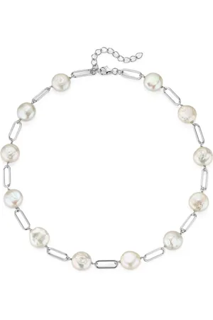 Vandenberg Damen Kette, 925er Silber mit Tahiti-Zuchtperlen