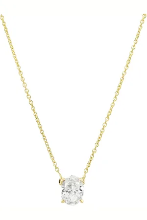 Vandenberg Damen Kette mit Anhänger, 585er 1 Diamant ca. Karat
