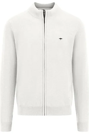 Fynch-Hatton ® Strickjacke, Stehkragen, für Herren, , XXL