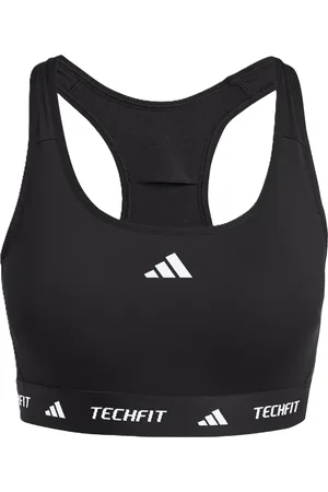 adidas Techfit Sport-BH, Elastikbund, Racerback, für Damen, , M