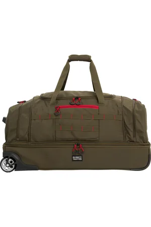 Globetrotter 2-Rollen-Reisetasche, Zweiwege-Reißverschluss