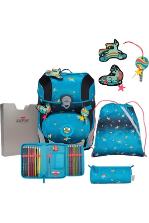 DERDIEDAS ® Schulranzen-Set, 6-teilig