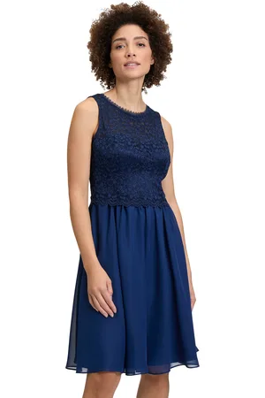 Vera Mont Cocktailkleid, Spitze, rückseitiger Reißverschluss, für Damen, , 34