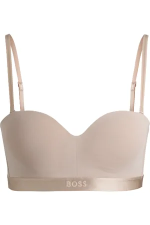 HUGO BOSS Bea Push-up BH, Logo-Band, für Damen, , 85C