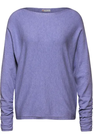 Street one Langarmshirt, U-Boot-Ausschnitt, für Damen, , 40