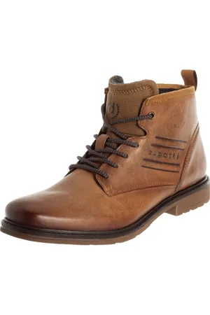 Bugatti Schnürstiefeletten, Leder, Markenprägung, für Herren, , 42