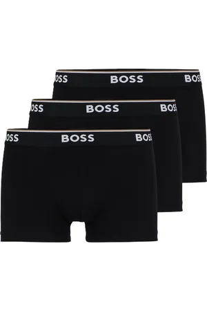 HUGO BOSS Pants, 3er-Pack, Baumwollmix, Logo-Bund, für Herren, , L