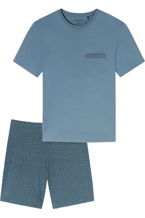 Schiesser Comfort Nightwear Shorty, Bio-Baumwolle, für Herren, , 52