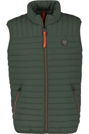 Lerros Steppweste, Stehkragen, Patch, für Herren, , XXL