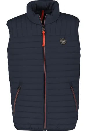 Lerros Steppweste, Stehkragen, Patch, für Herren, , M