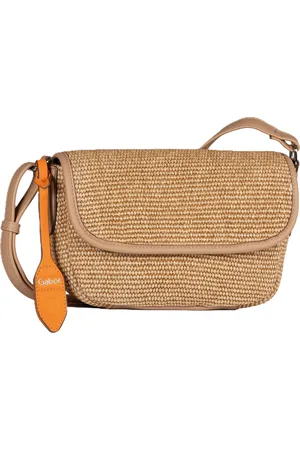 Gabor ® Umhängetasche "Eleanor", Bastoptik, Reißverschlussfach, für Damen