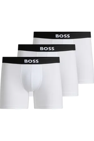HUGO BOSS ONE Boxer Brief, 3er-Pack, Logo-Bund, für Herren, , M