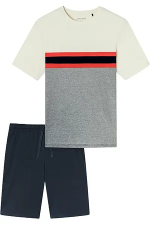 Schiesser Casual Nightwear Shorty, Bio-Baumwolle, für Herren, , 50
