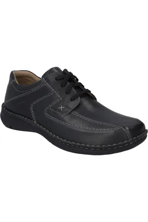 Josef Seibel Halbschuhe "Anvers 08", Leder, Wechselfußbett, Überbreite, für Herren, , 46